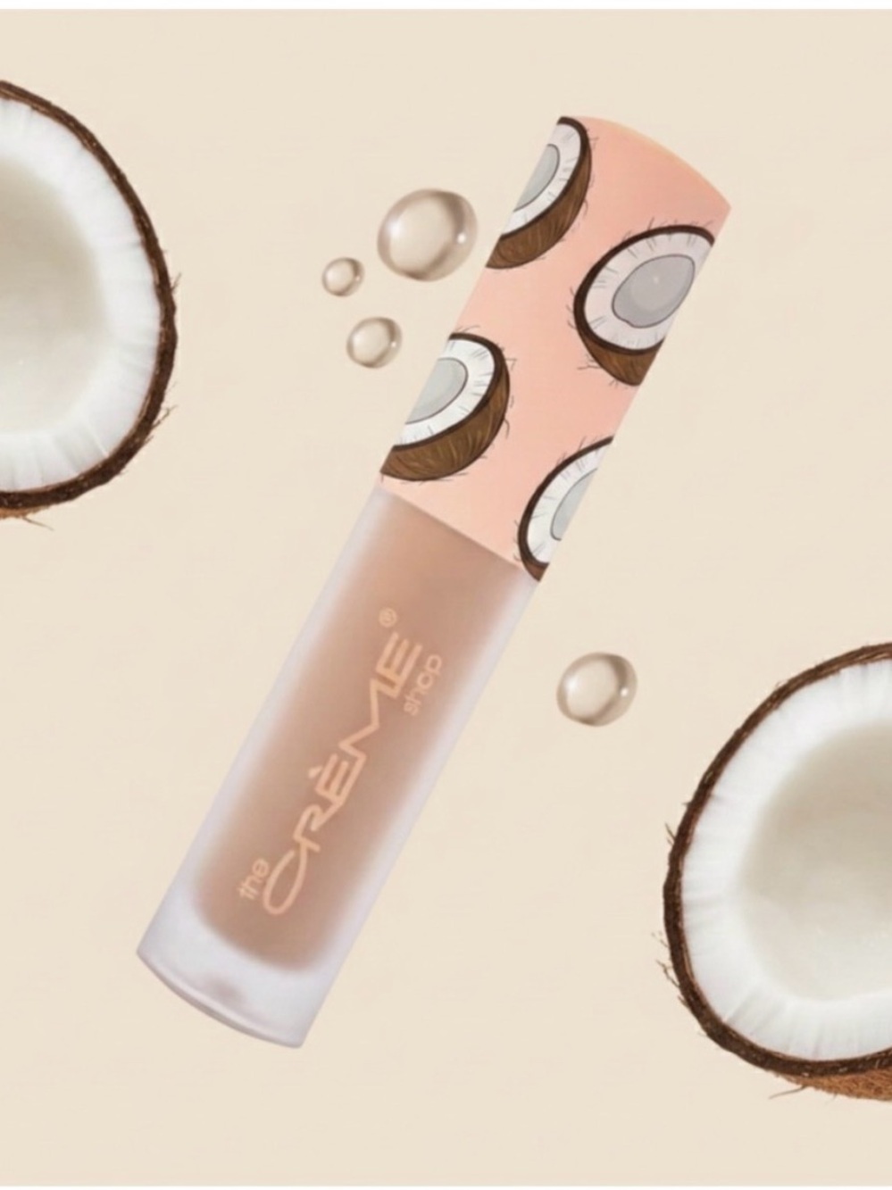 BNIB TWO Crème Shop Coconut Jelly Liquid Lip Oil